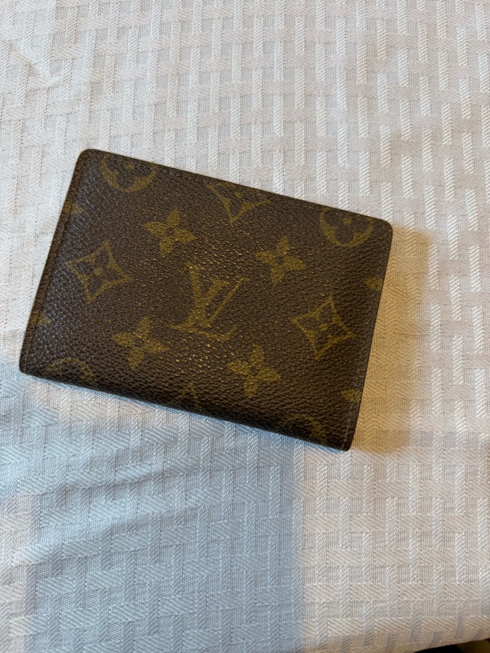 Vintage Louis Vuitton Monogram Double ID Card Holder